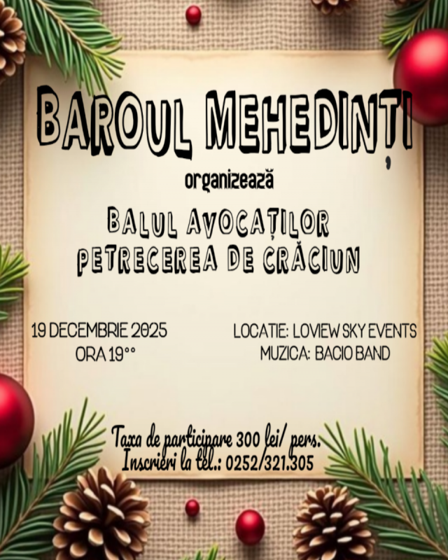 Balul avocaților 2025